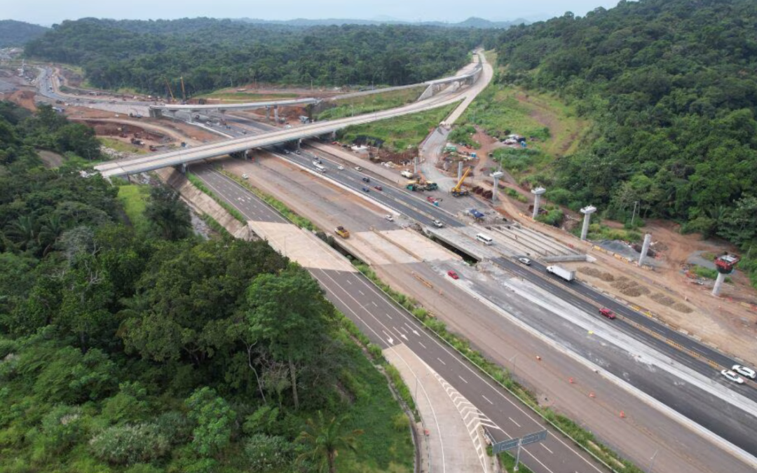 Expansion works for the section between Arraiján and the Bridge of the Americas are at 78.8% completion.